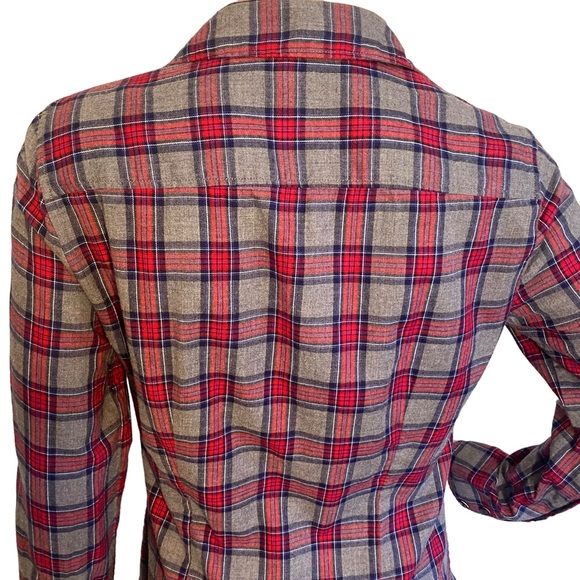 J. CREW  | THE PERFECT SHIRT PLAID BUTTON DOWN  SZ PS - Picture 9 of 16